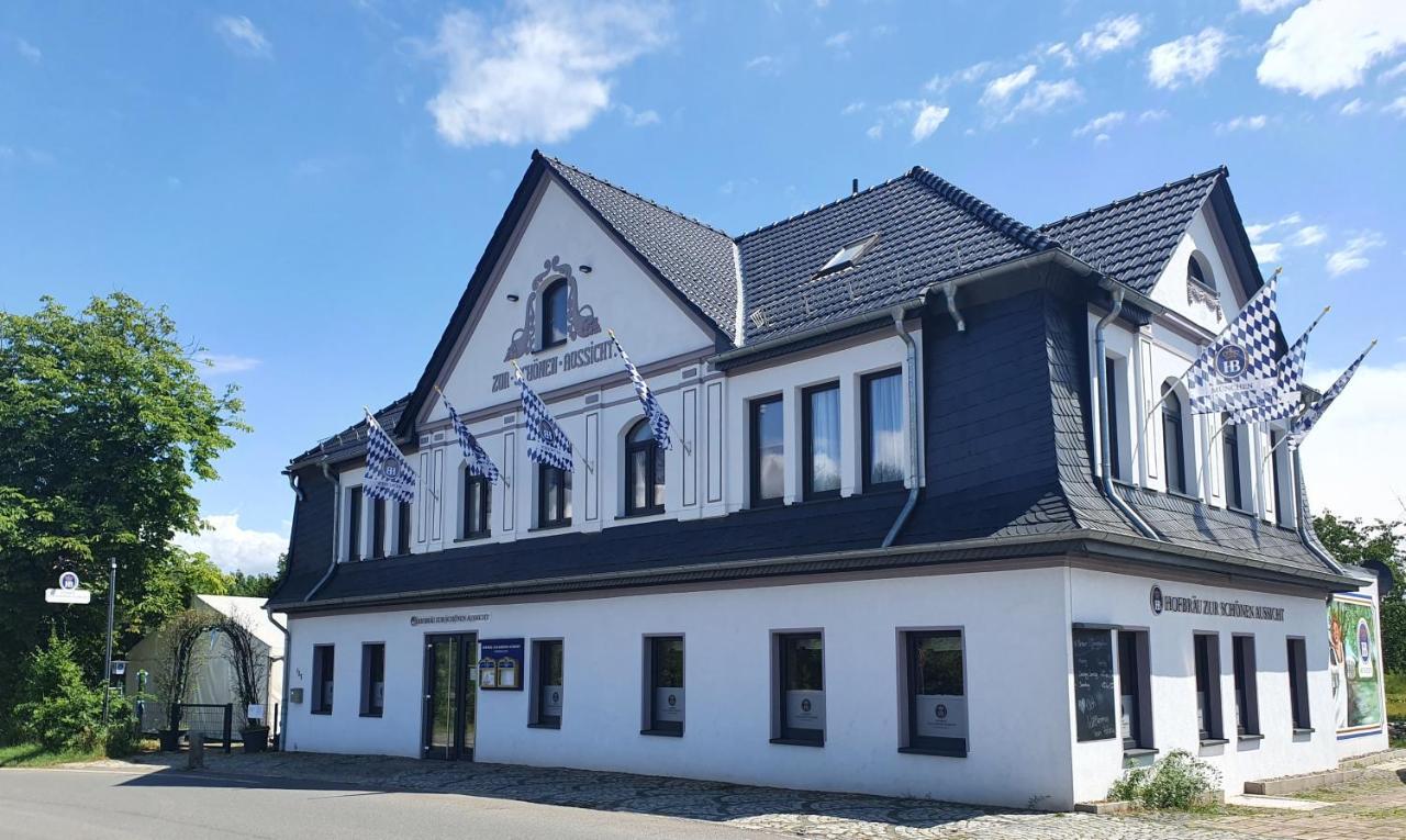 Hotel Hofbräu Zur Schönen Aussicht Nordhausen Exterior foto